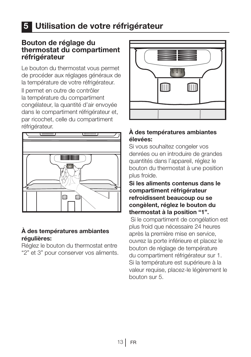 5utilisation de votre réfrigérateur | Blomberg DNM 9650 T User Manual | Page 108 / 117