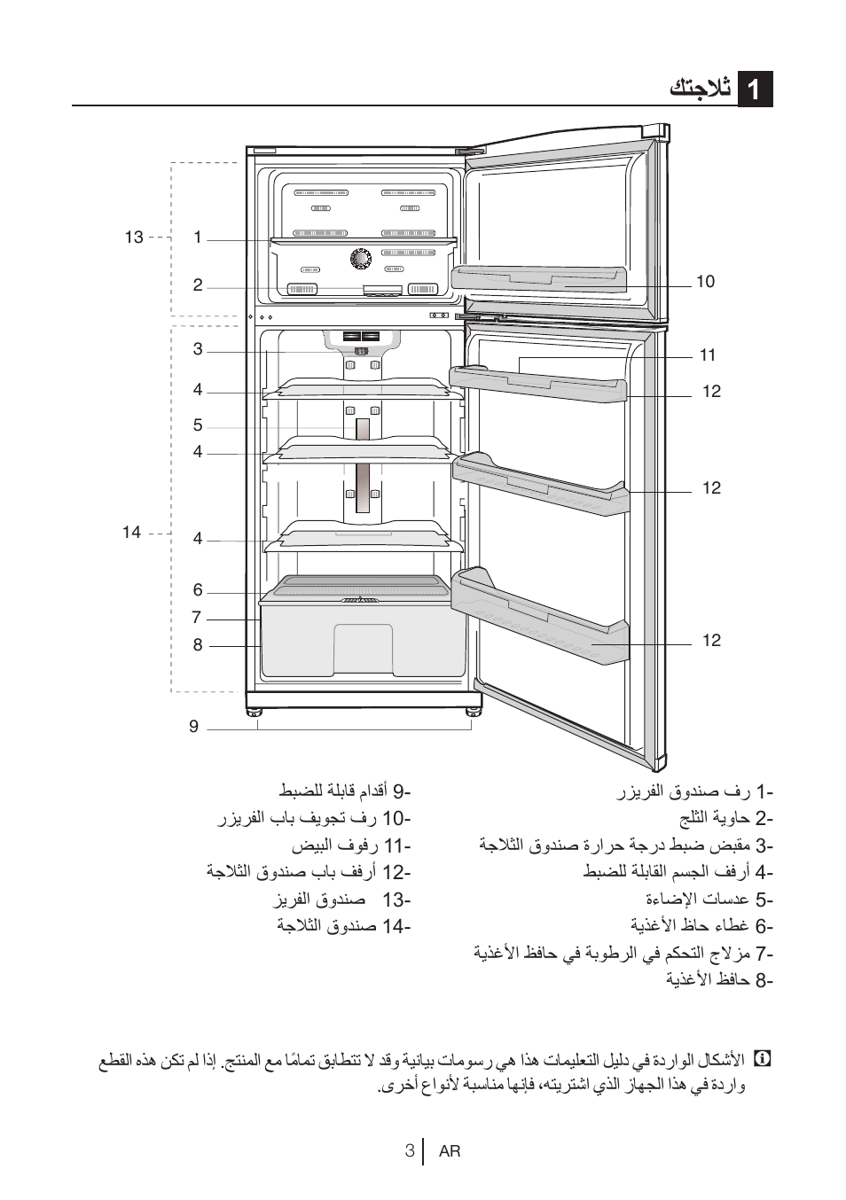 كتجلاث 1 | Blomberg DNM 9650 T User Manual | Page 62 / 117