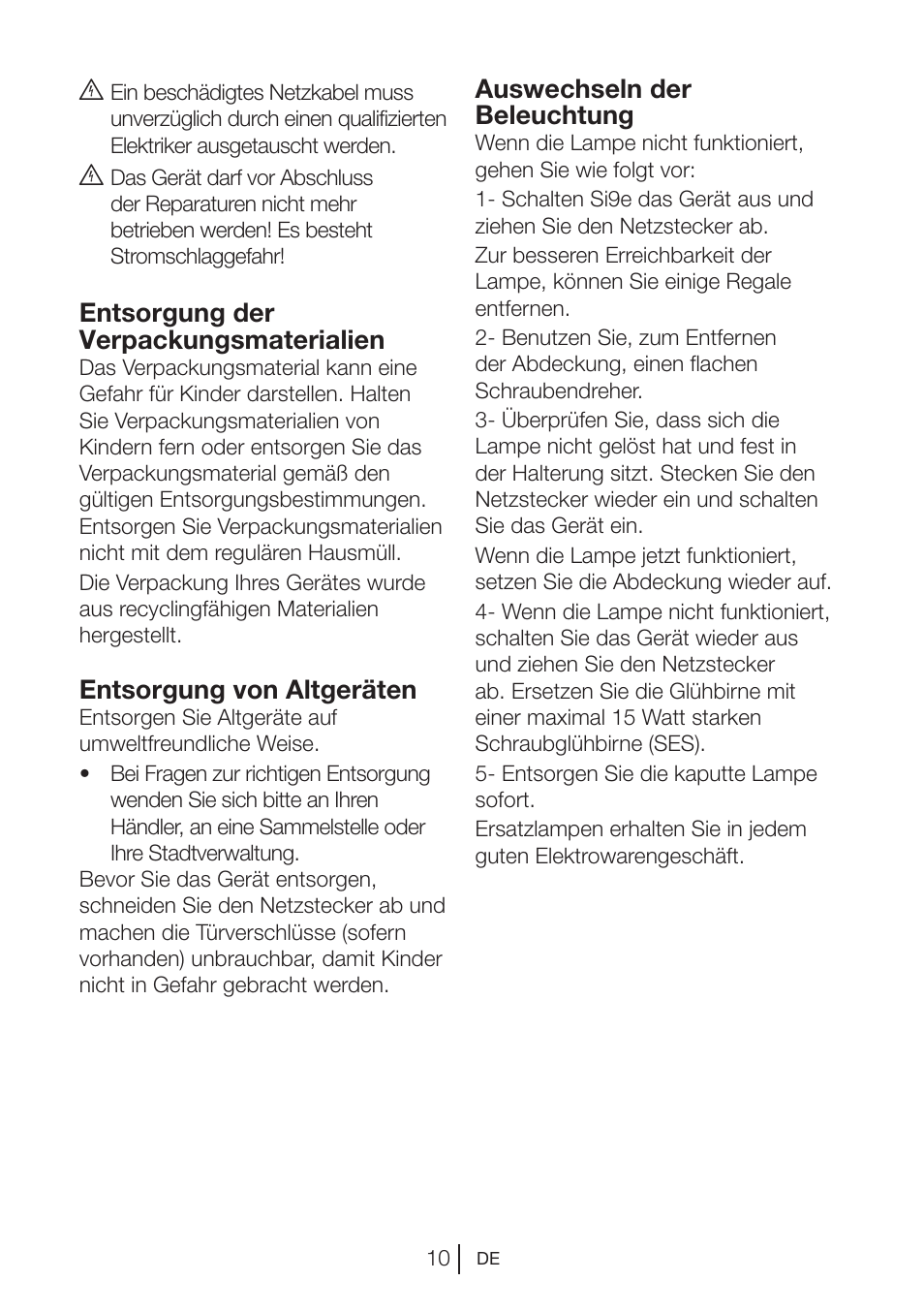 Blomberg DNE 9840 A+ User Manual | Page 29 / 95