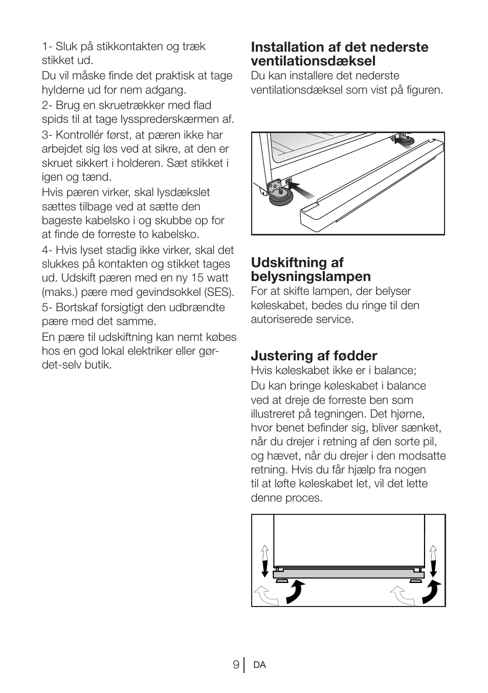 Blomberg DNE 9840 A+ User Manual | Page 67 / 95