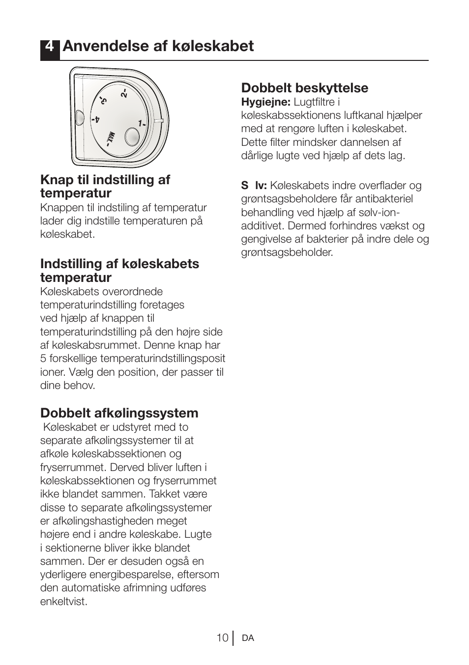 4anvendelse af køleskabet | Blomberg DNE 9840 A+ User Manual | Page 68 / 95