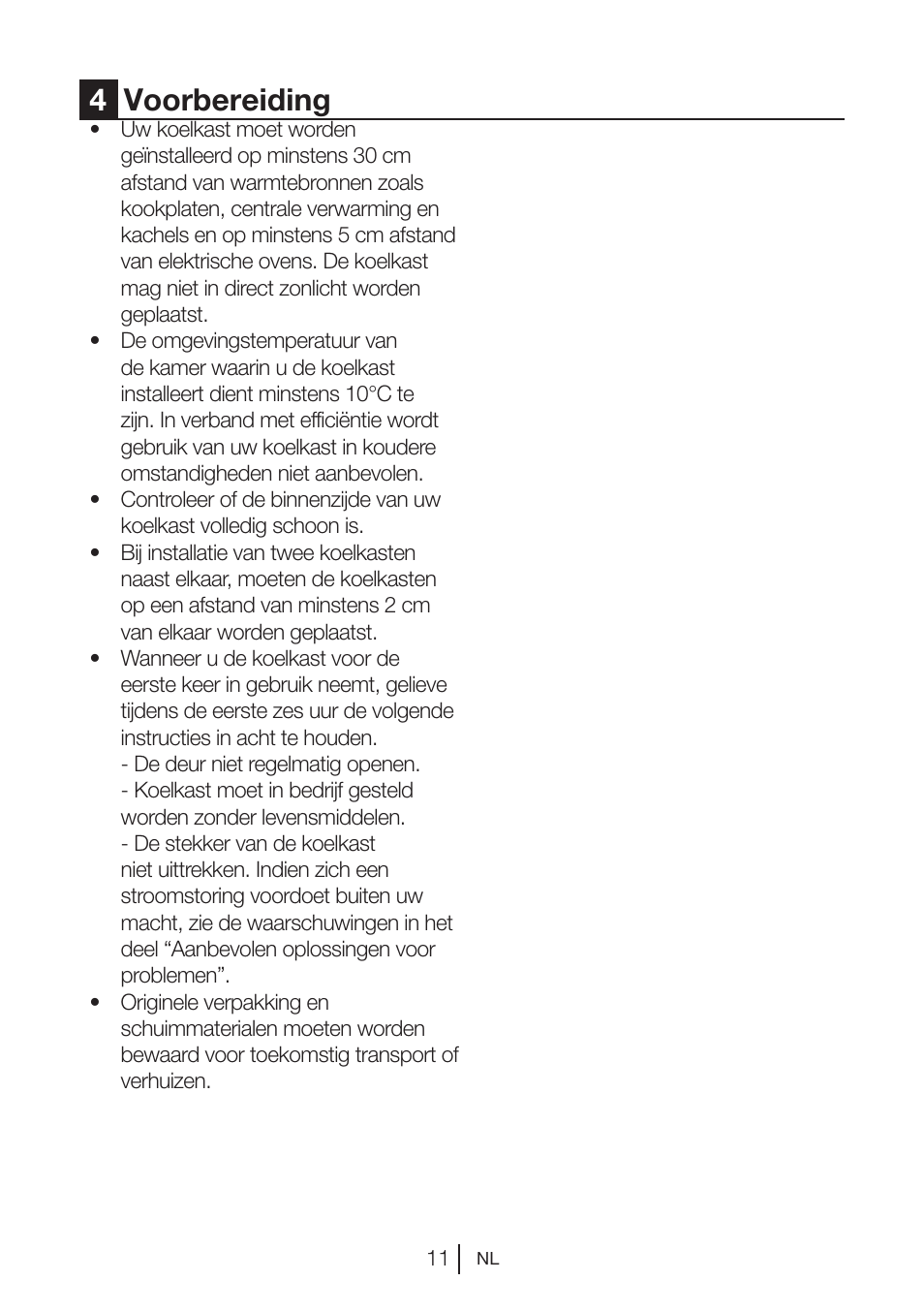 4voorbereiding | Blomberg DSM 9870 X User Manual | Page 72 / 81