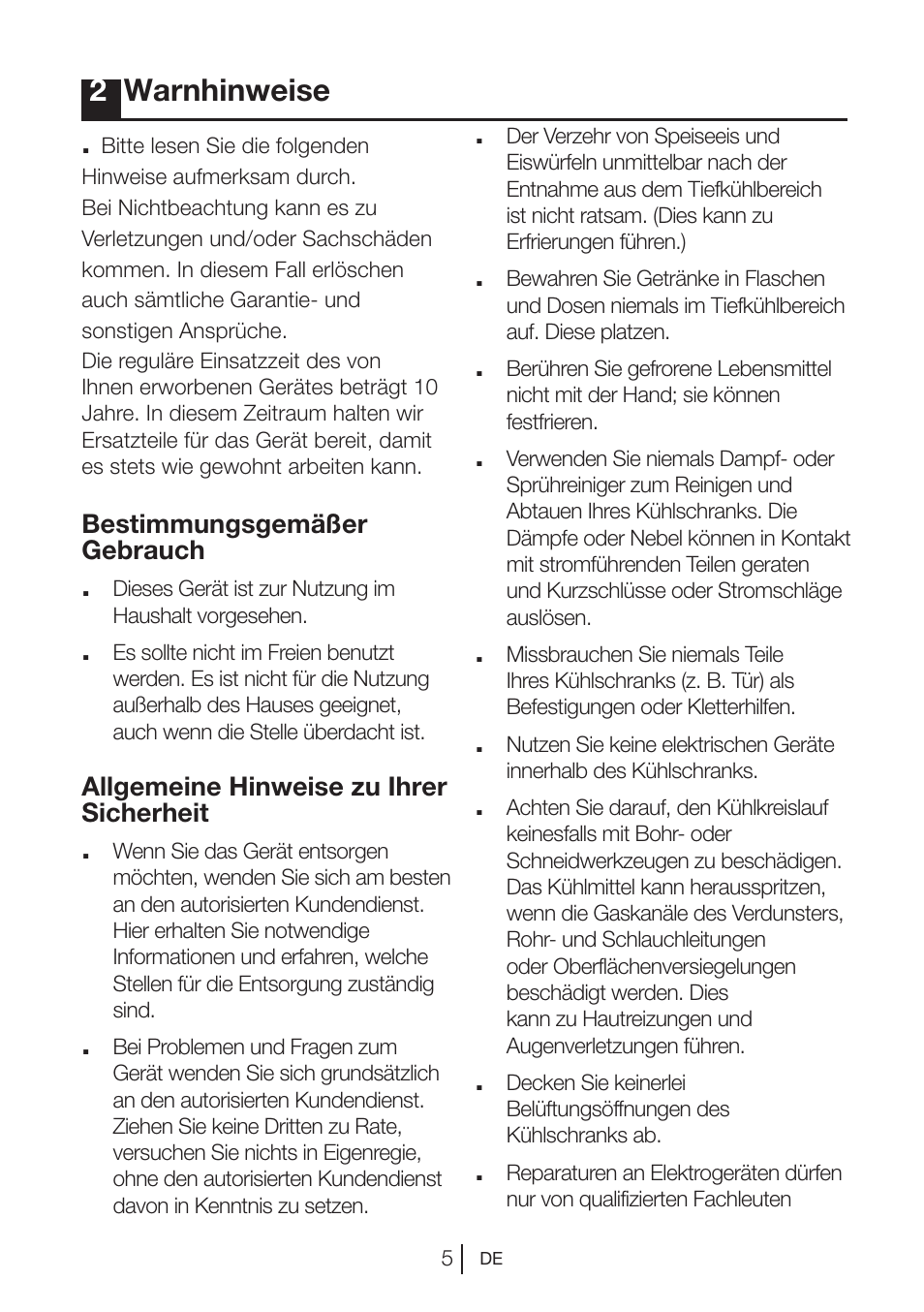 2warnhinweise | Blomberg DNE 9860 X A+ User Manual | Page 26 / 81