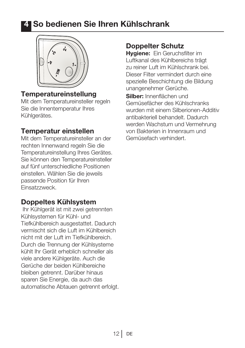 4so bedienen sie ihren kühlschrank | Blomberg DNE 9860 X A+ User Manual | Page 33 / 81