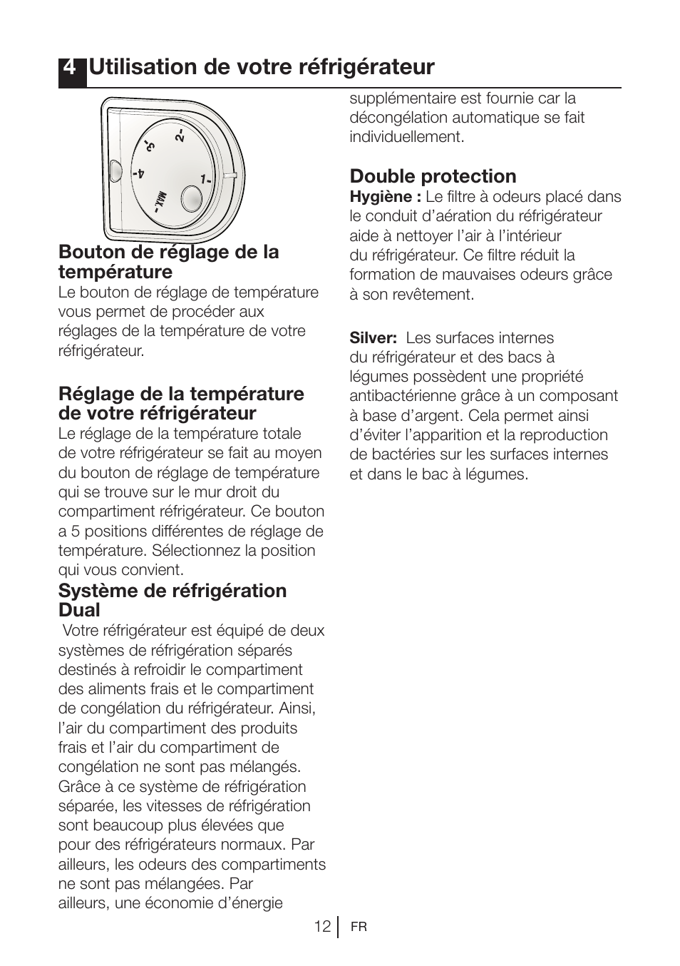 4utilisation de votre réfrigérateur | Blomberg DNE 9860 X A+ User Manual | Page 53 / 81