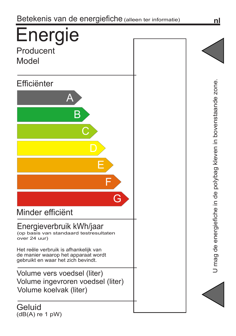 Energie | Blomberg DSM 9630 X A+++ User Manual | Page 62 / 85