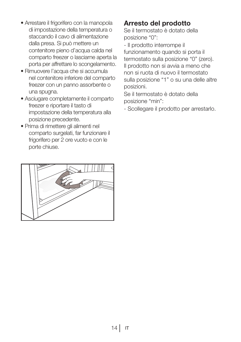 Arresto del prodotto | Blomberg DSM 9510 X A+ User Manual | Page 109 / 191