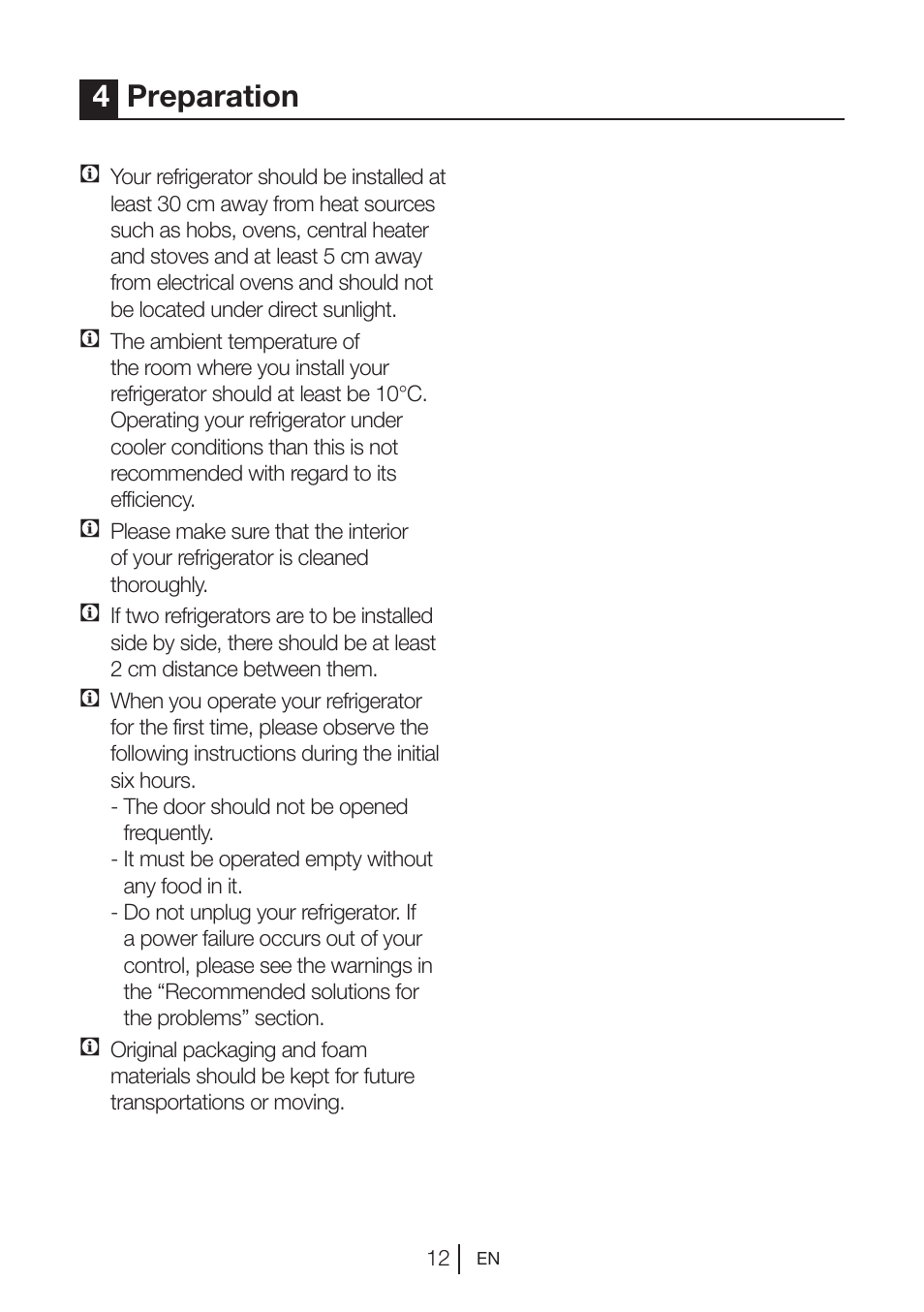 4preparation | Blomberg DSM 9510 X A+ User Manual | Page 13 / 191