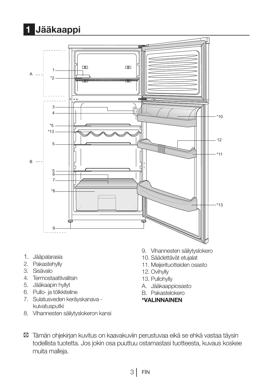 1jääkaappi | Blomberg DSM 9510 X A+ User Manual | Page 135 / 191