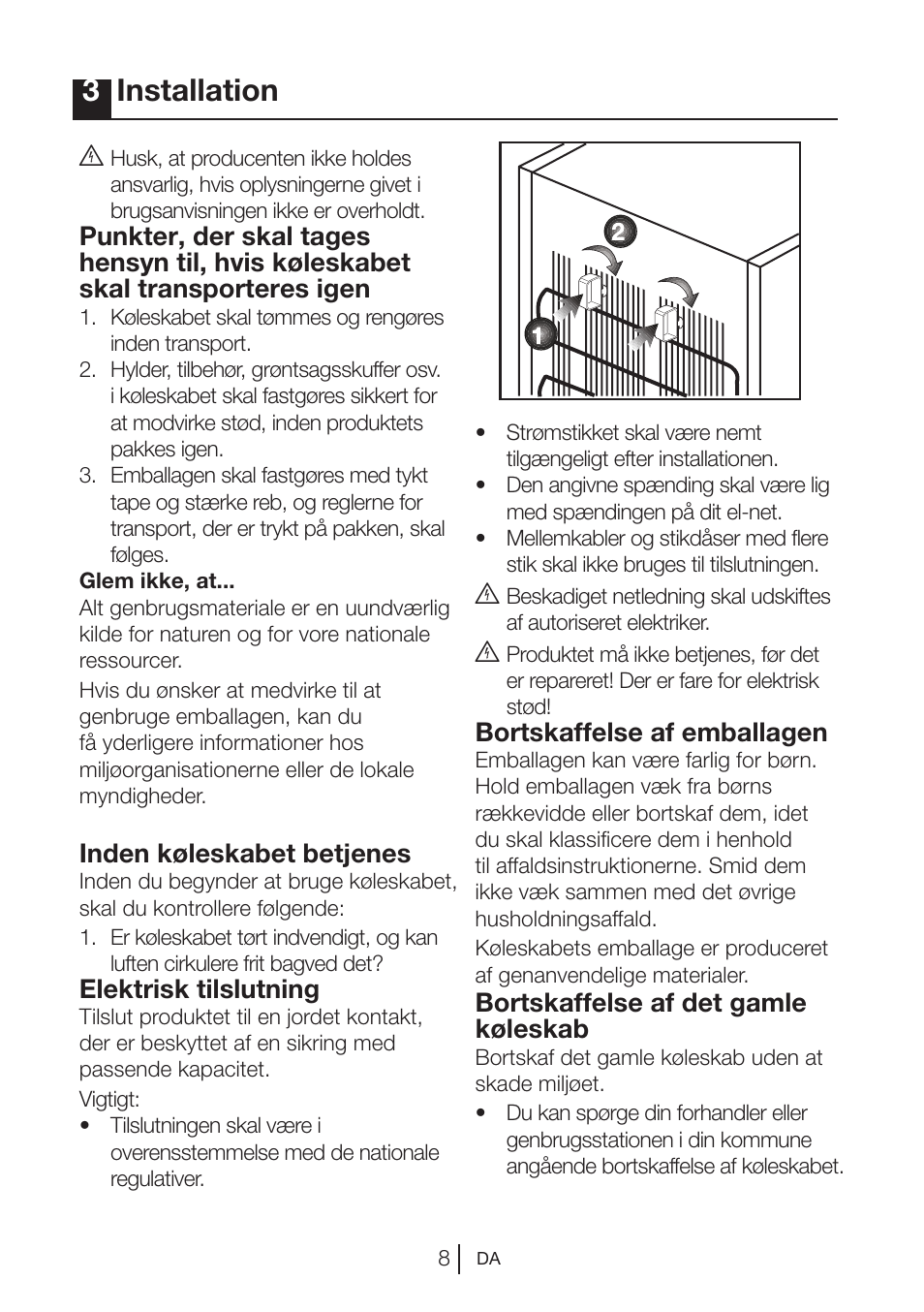 3installation | Blomberg DSM 9510 X A+ User Manual | Page 180 / 191