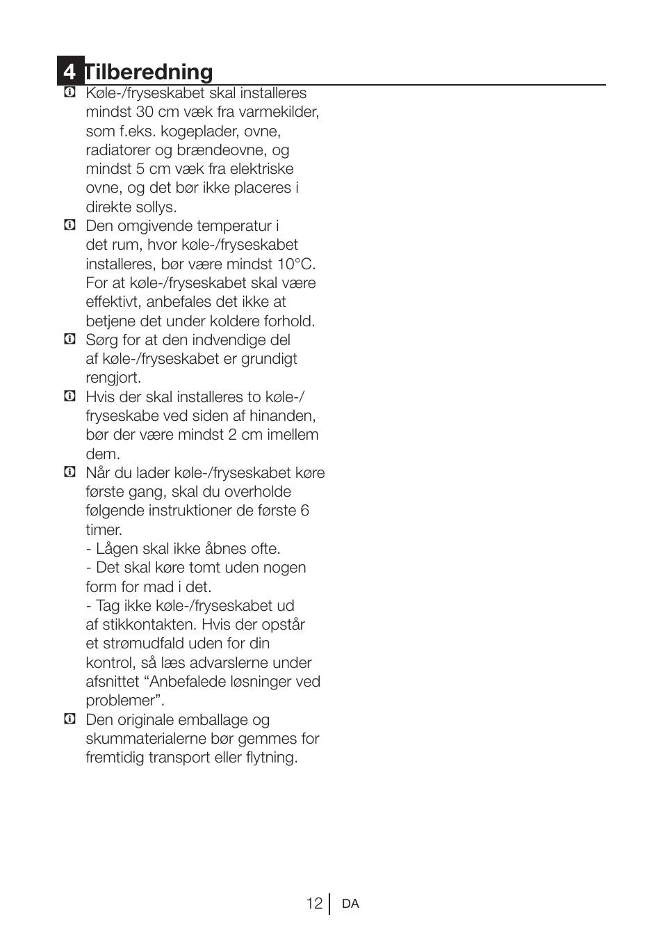 4tilberedning | Blomberg DSM 9510 X A+ User Manual | Page 184 / 191