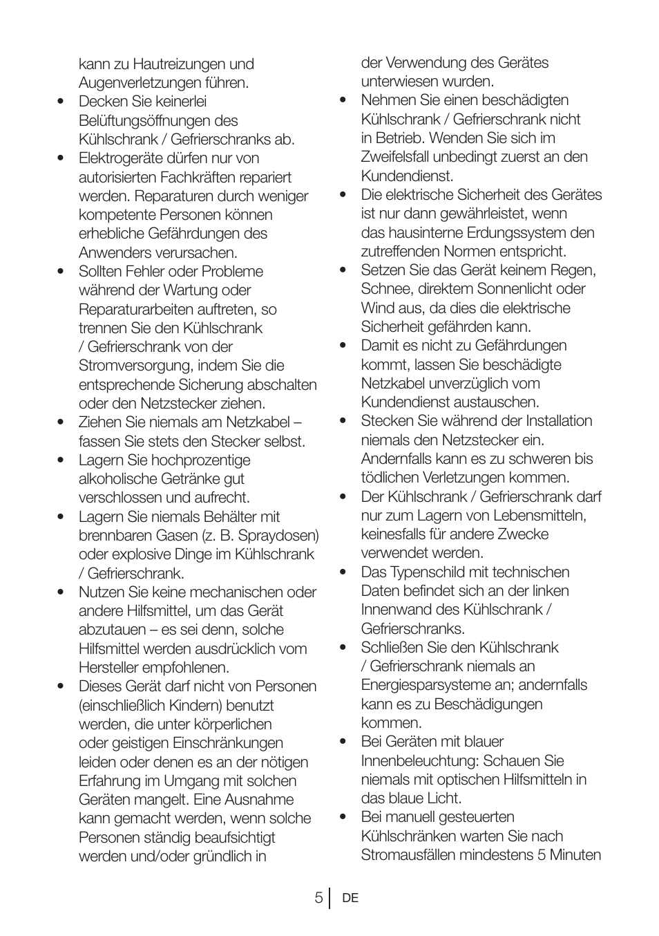Blomberg DSM 9510 X A+ User Manual | Page 25 / 191