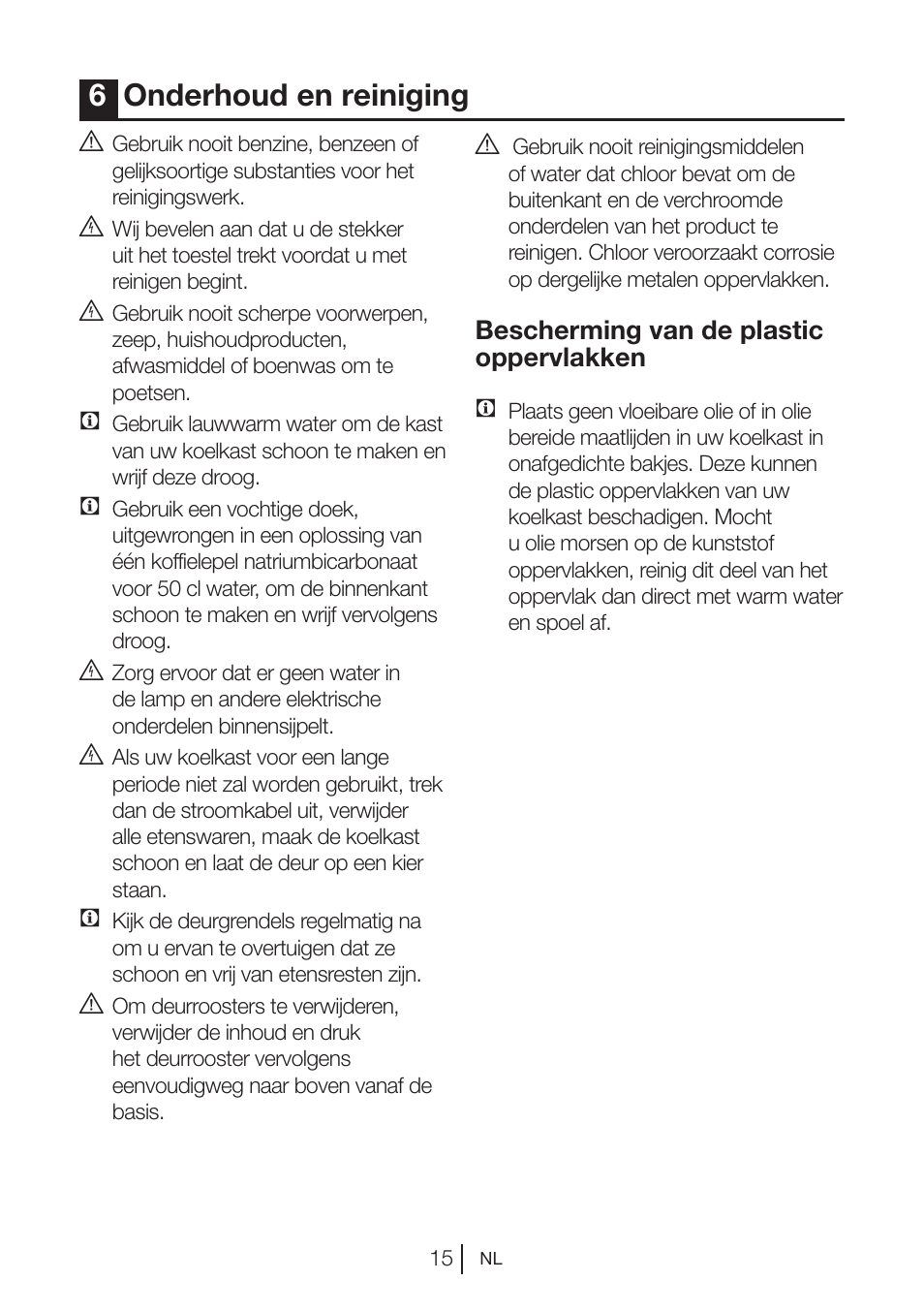 6onderhoud en reiniging | Blomberg DSM 9510 X A+ User Manual | Page 73 / 191