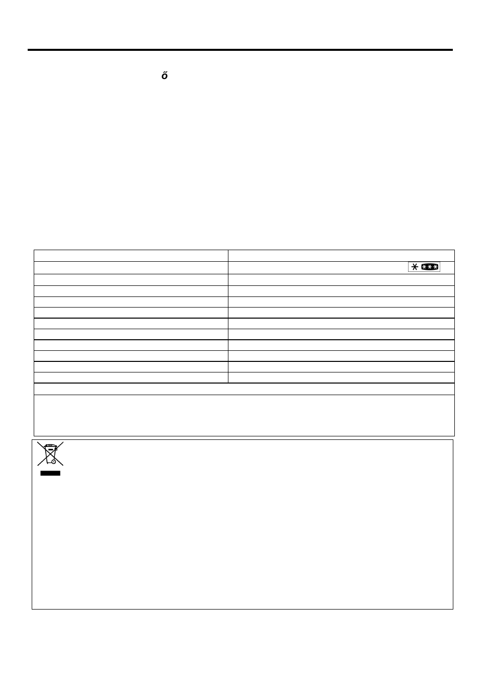 Technische daten, Gebrauchsanweisung, Massnahmen bei betriebst ő runger | Bedeutung des symbols „mülltonne | Blomberg KNM 9650 X User Manual | Page 23 / 40