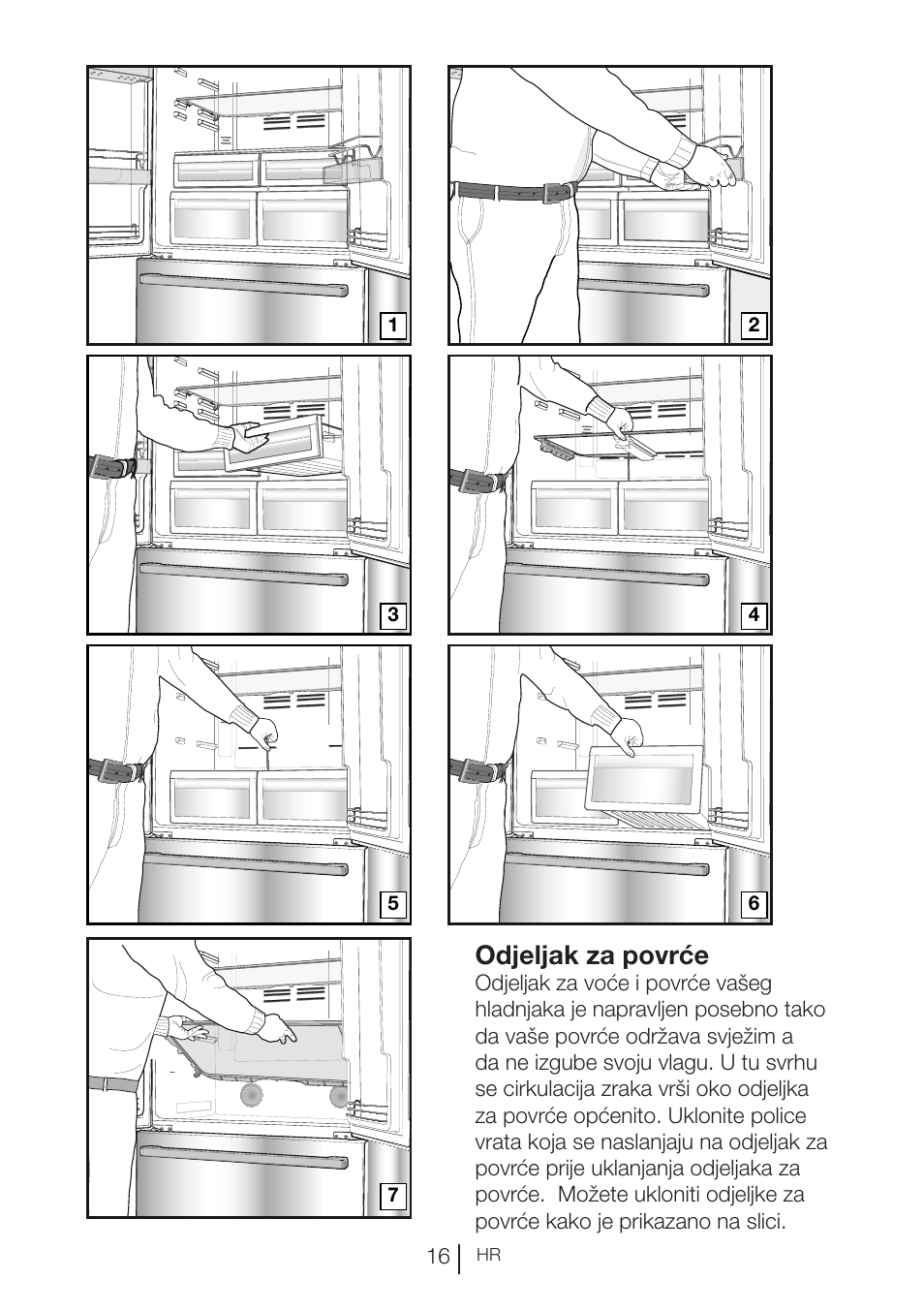 Odjeljak za povrće | Blomberg KND 9950 X A+ User Manual | Page 179 / 229