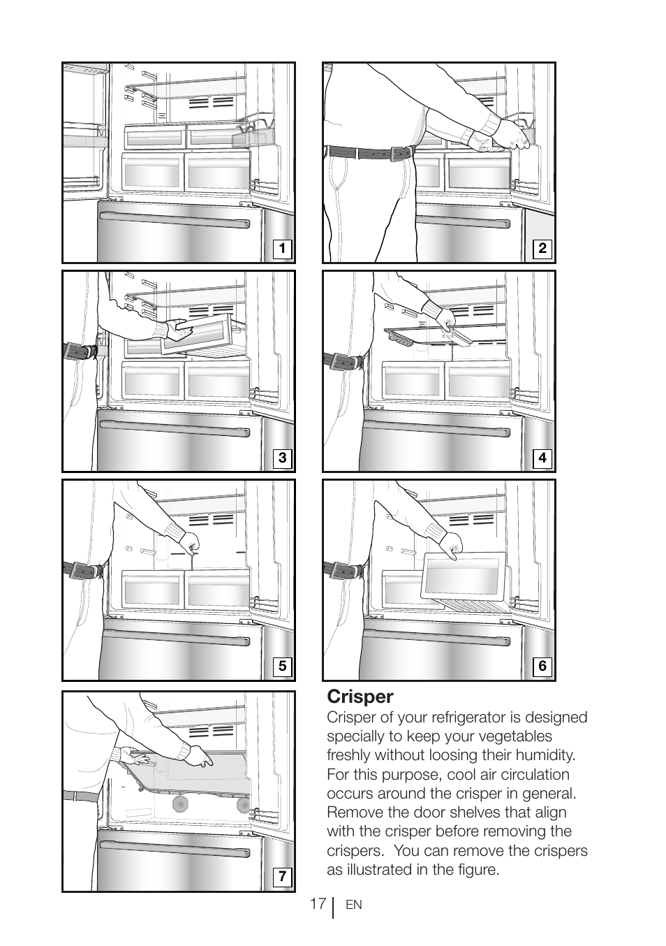 Crisper | Blomberg KND 9950 X A+ User Manual | Page 18 / 229