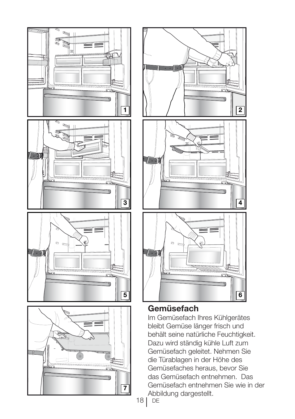 Gemüsefach | Blomberg KND 9950 X A+ User Manual | Page 42 / 229