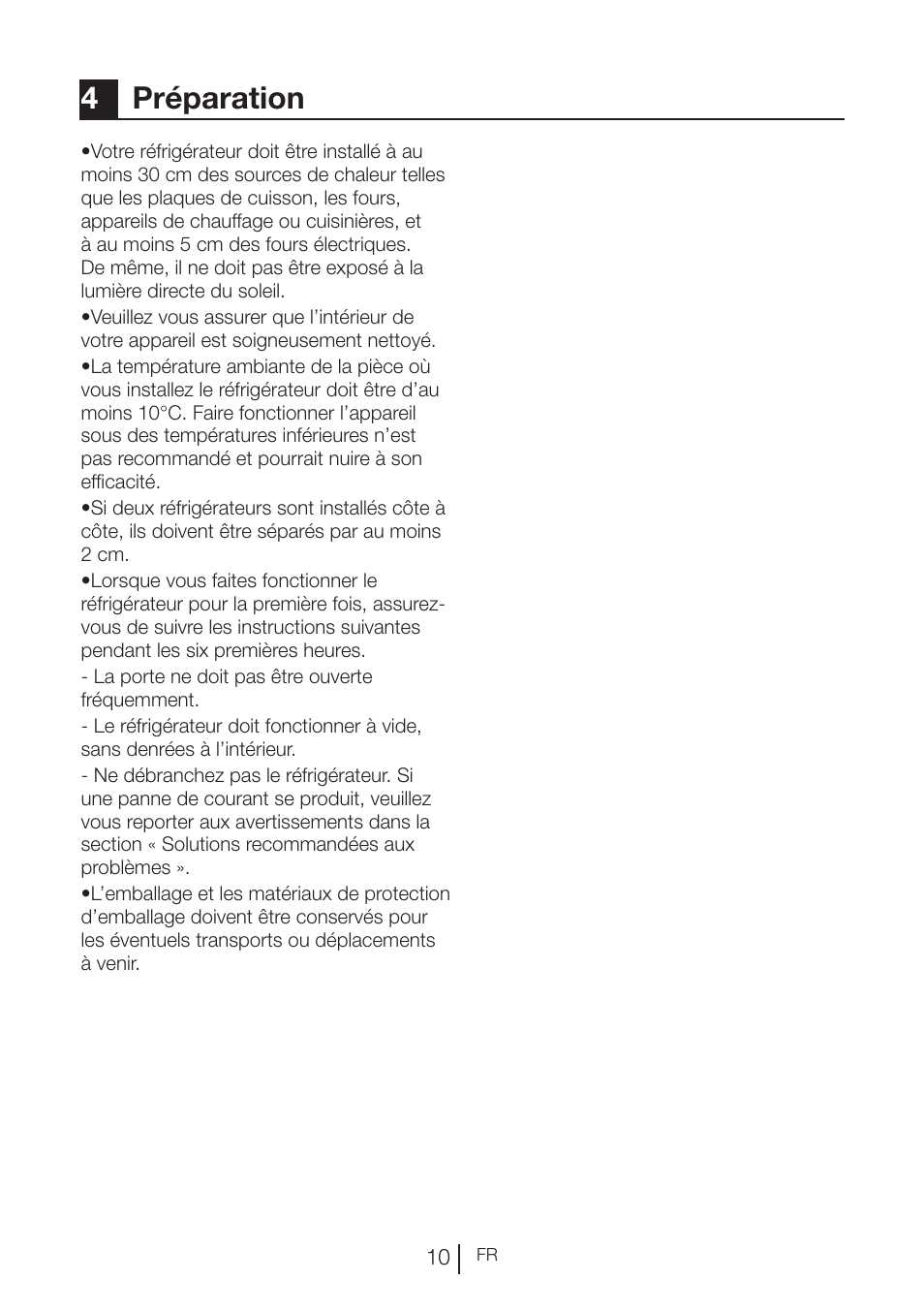 4préparation | Blomberg KND 9950 X A+ User Manual | Page 60 / 229