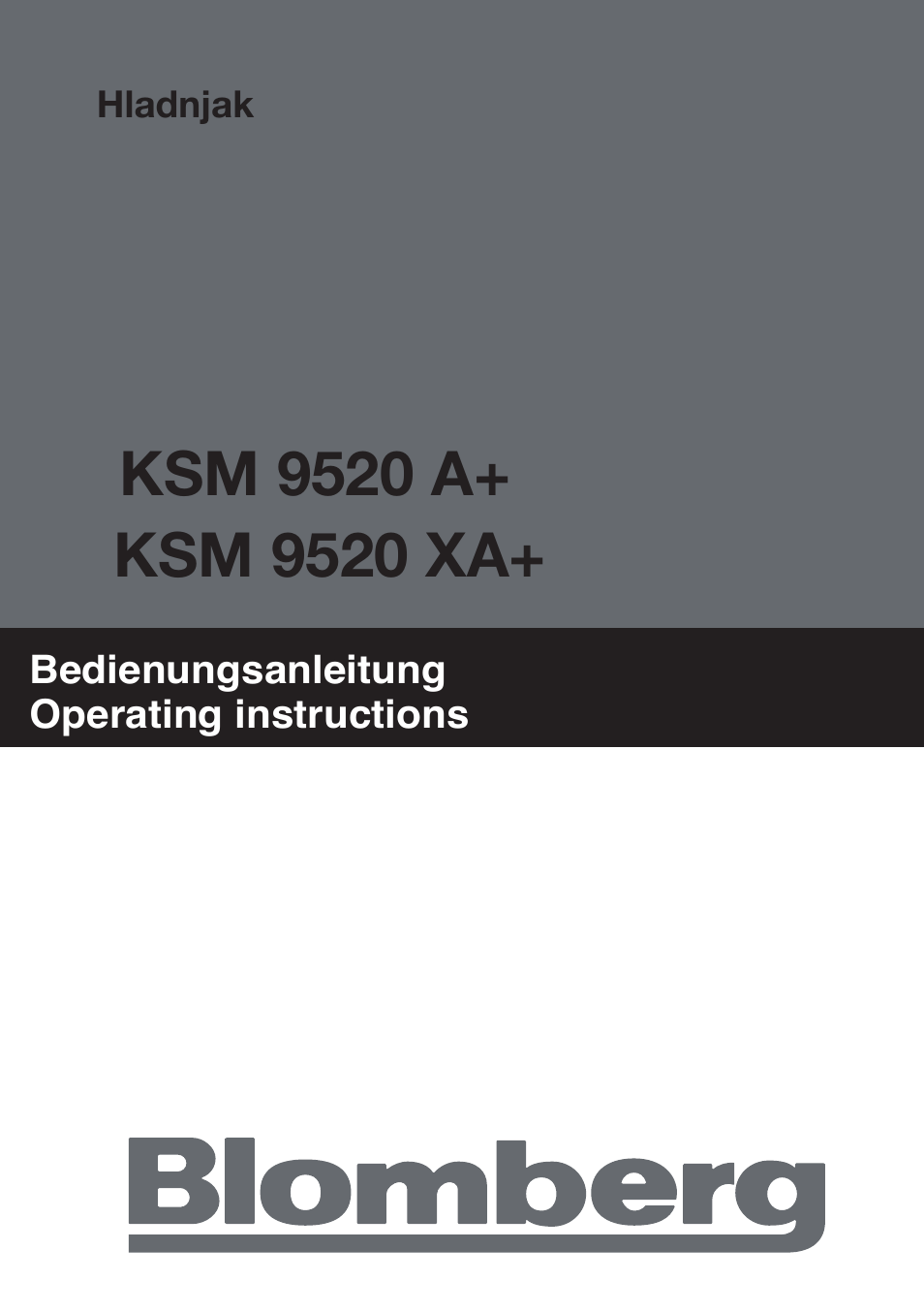 Blomberg KSM 9520 X A+ User Manual | Page 3 / 216