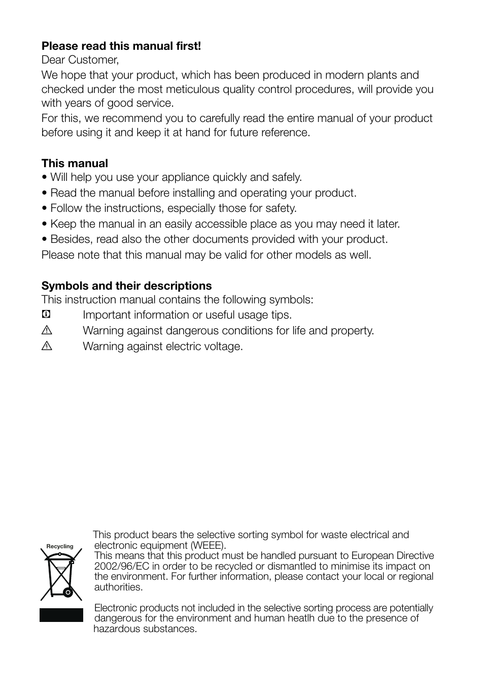 Blomberg KGM 9690 User Manual | Page 2 / 25