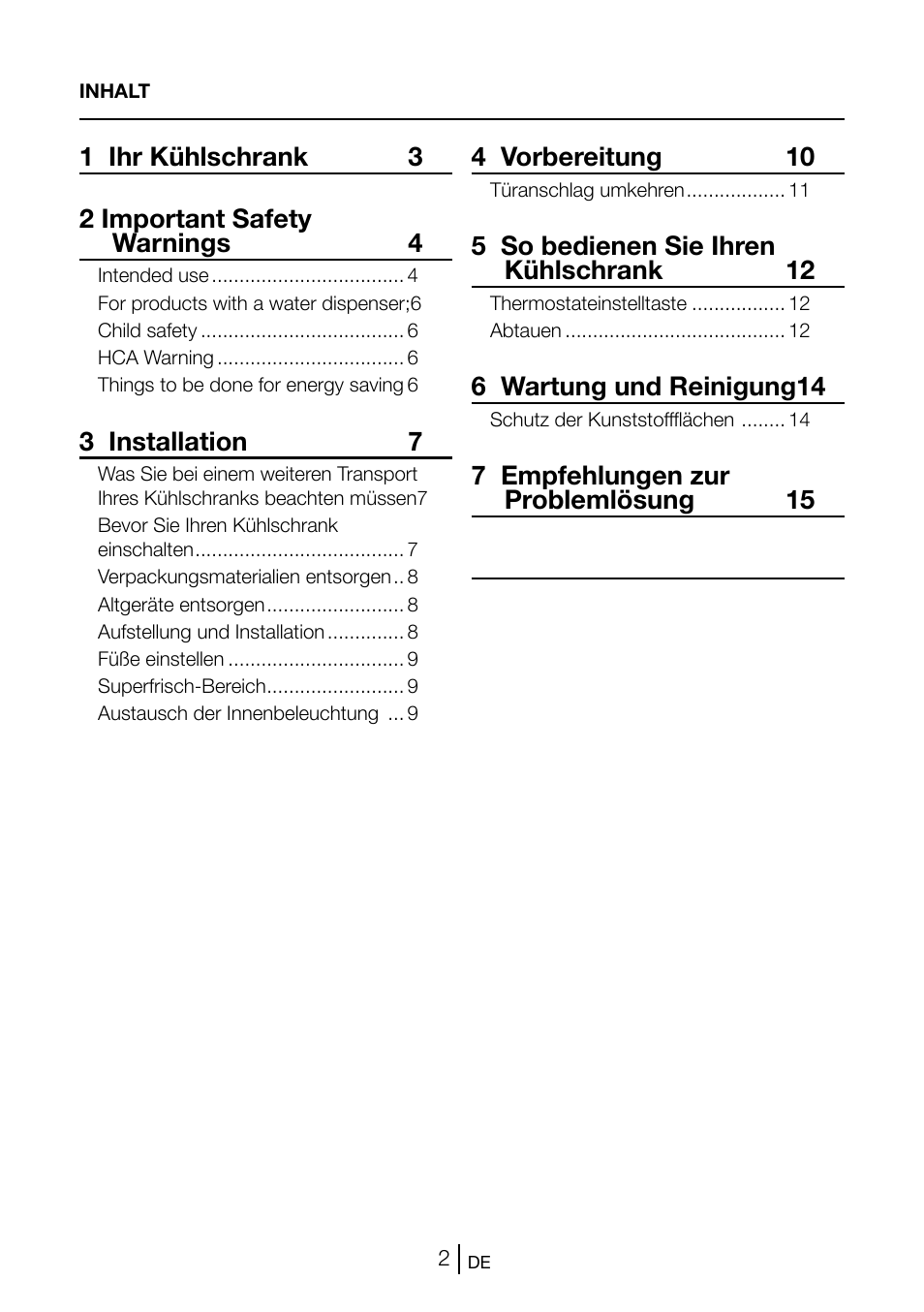 Blomberg KSM 9510 X A+ User Manual | Page 21 / 112