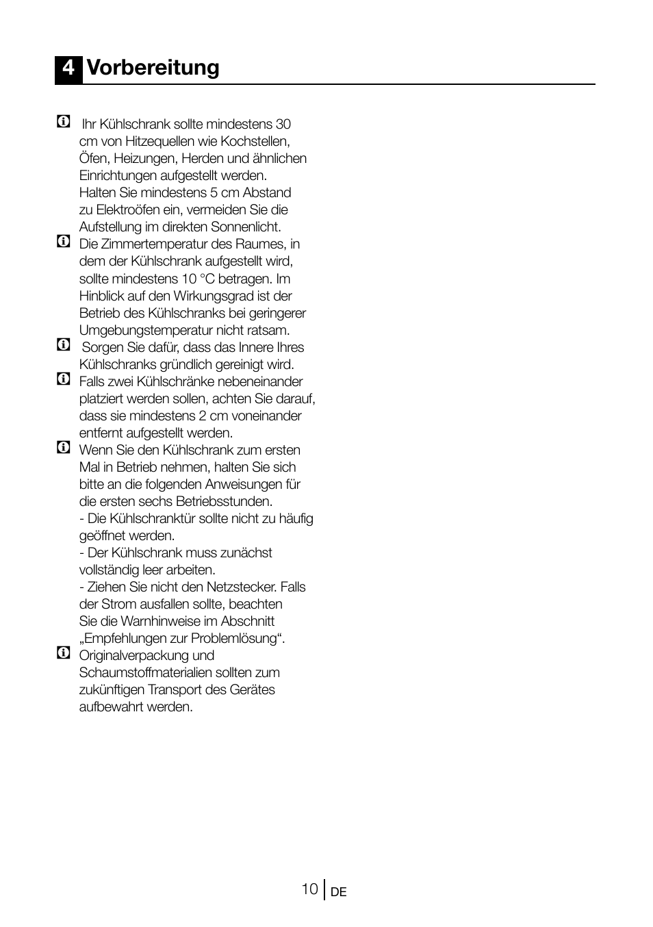 4vorbereitung | Blomberg KSM 9510 X A+ User Manual | Page 29 / 112