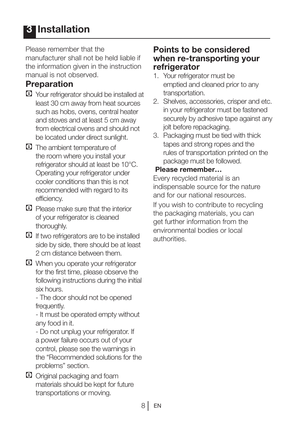 3installation | Blomberg KSM 9640 A+ User Manual | Page 9 / 94