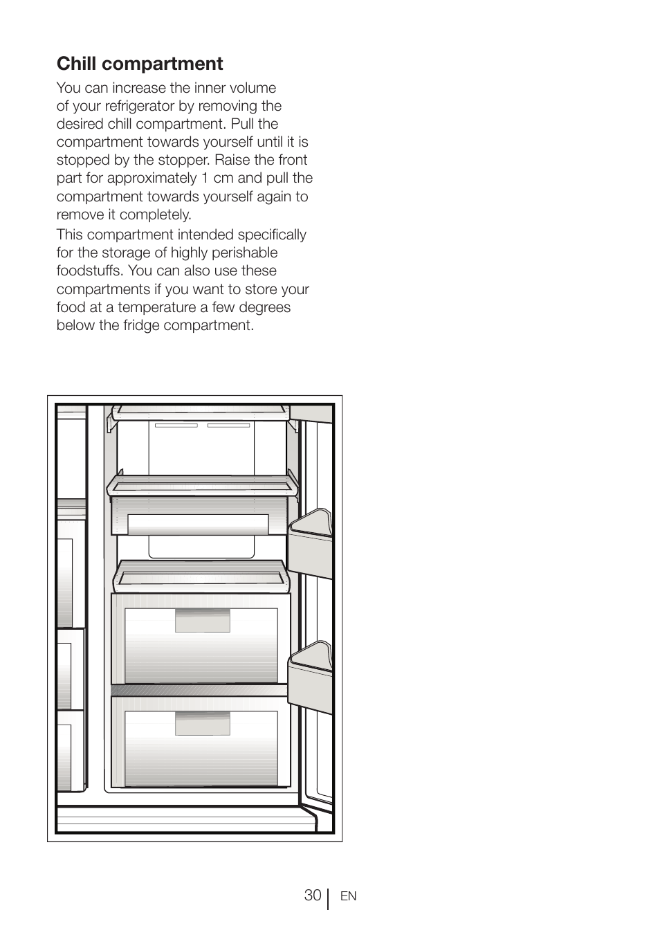 Chill compartment | Blomberg KWD 9440 X A+ User Manual | Page 31 / 601