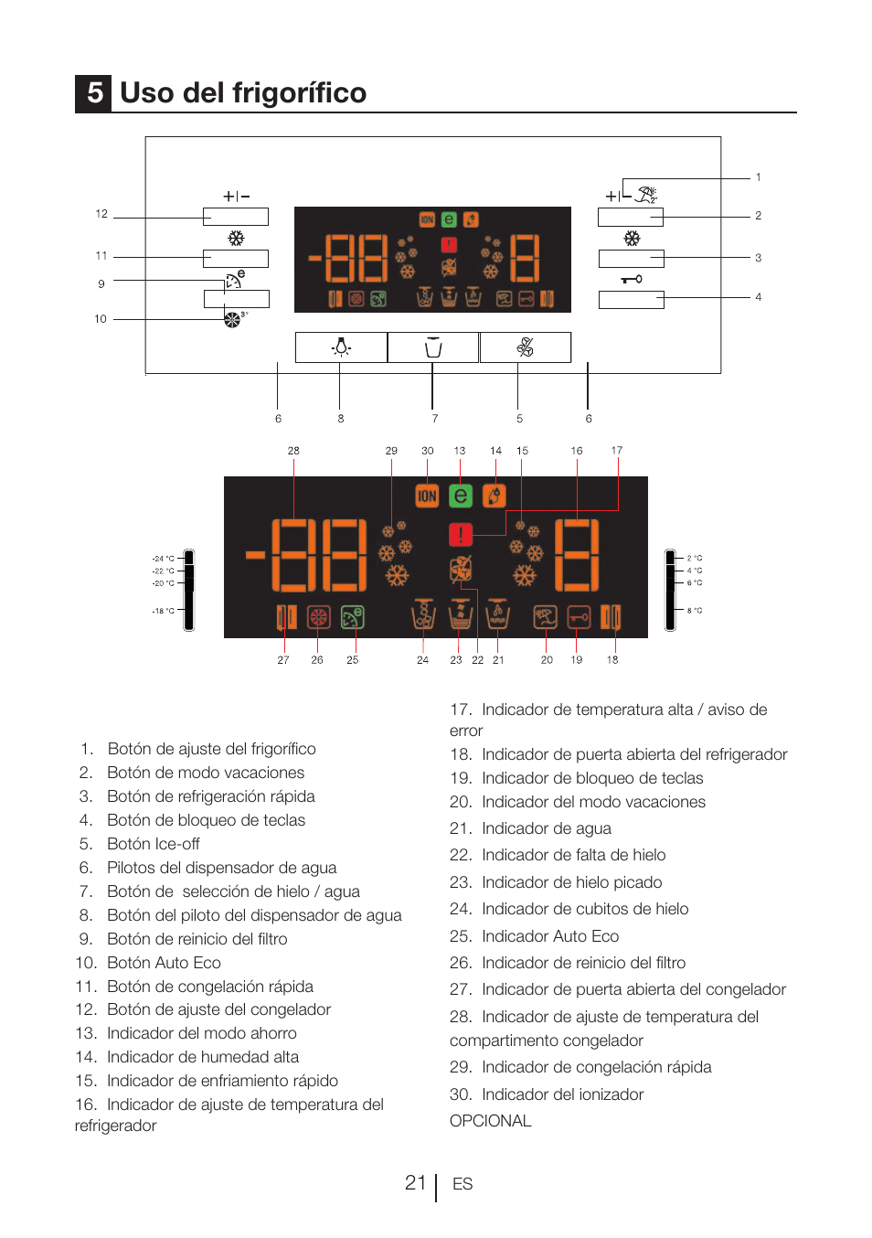 5uso del frigorífico | Blomberg KWD 9440 X A+ User Manual | Page 443 / 601