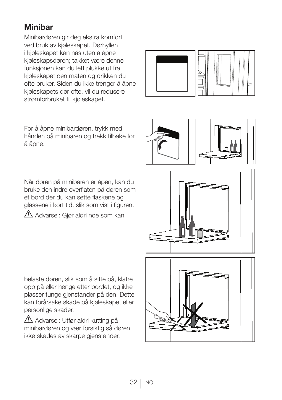 Minibar | Blomberg KWD 9440 X A+ User Manual | Page 490 / 601