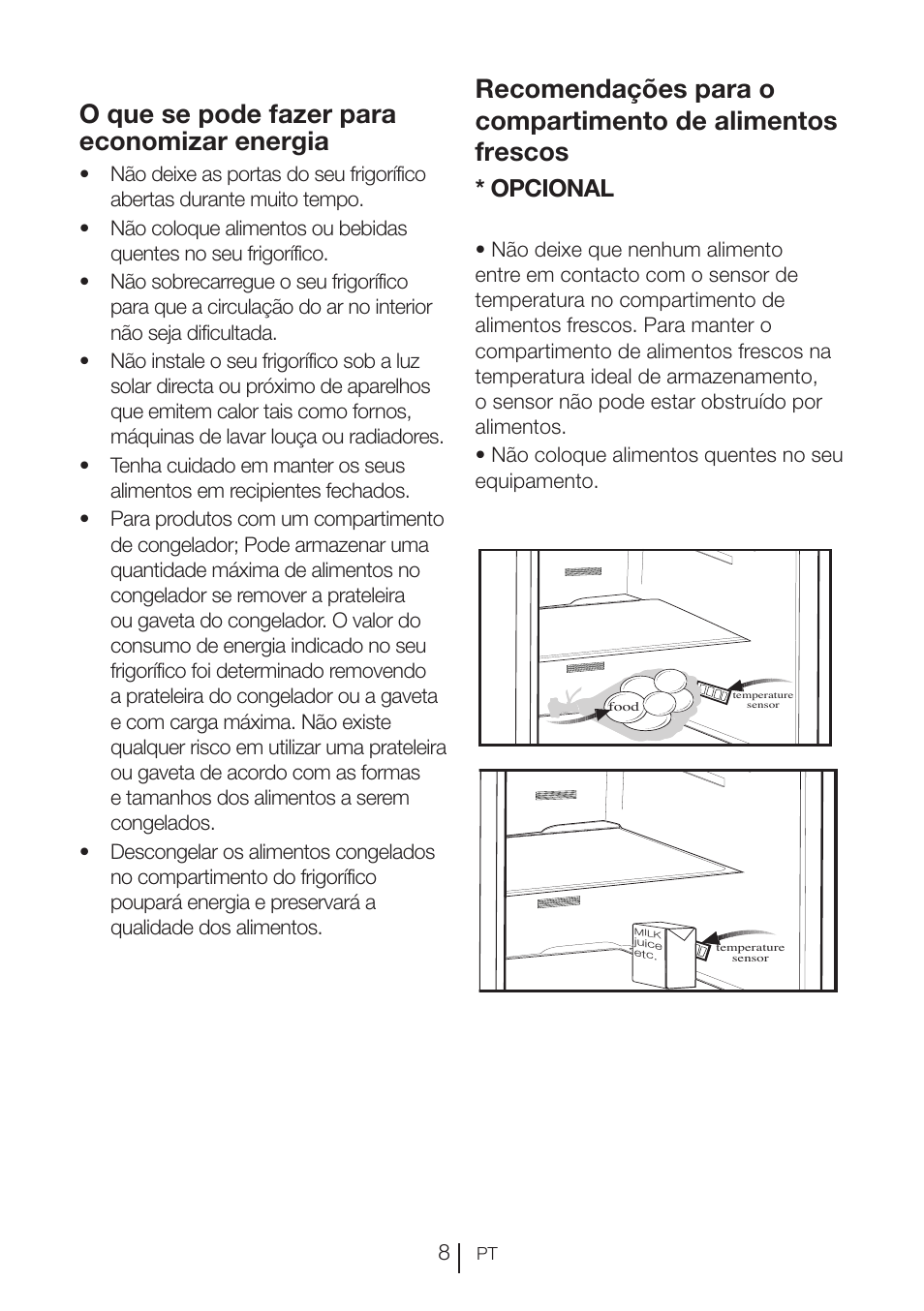 O que se pode fazer para economizar energia, Opcional | Blomberg KWD 9440 X A+ User Manual | Page 501 / 601