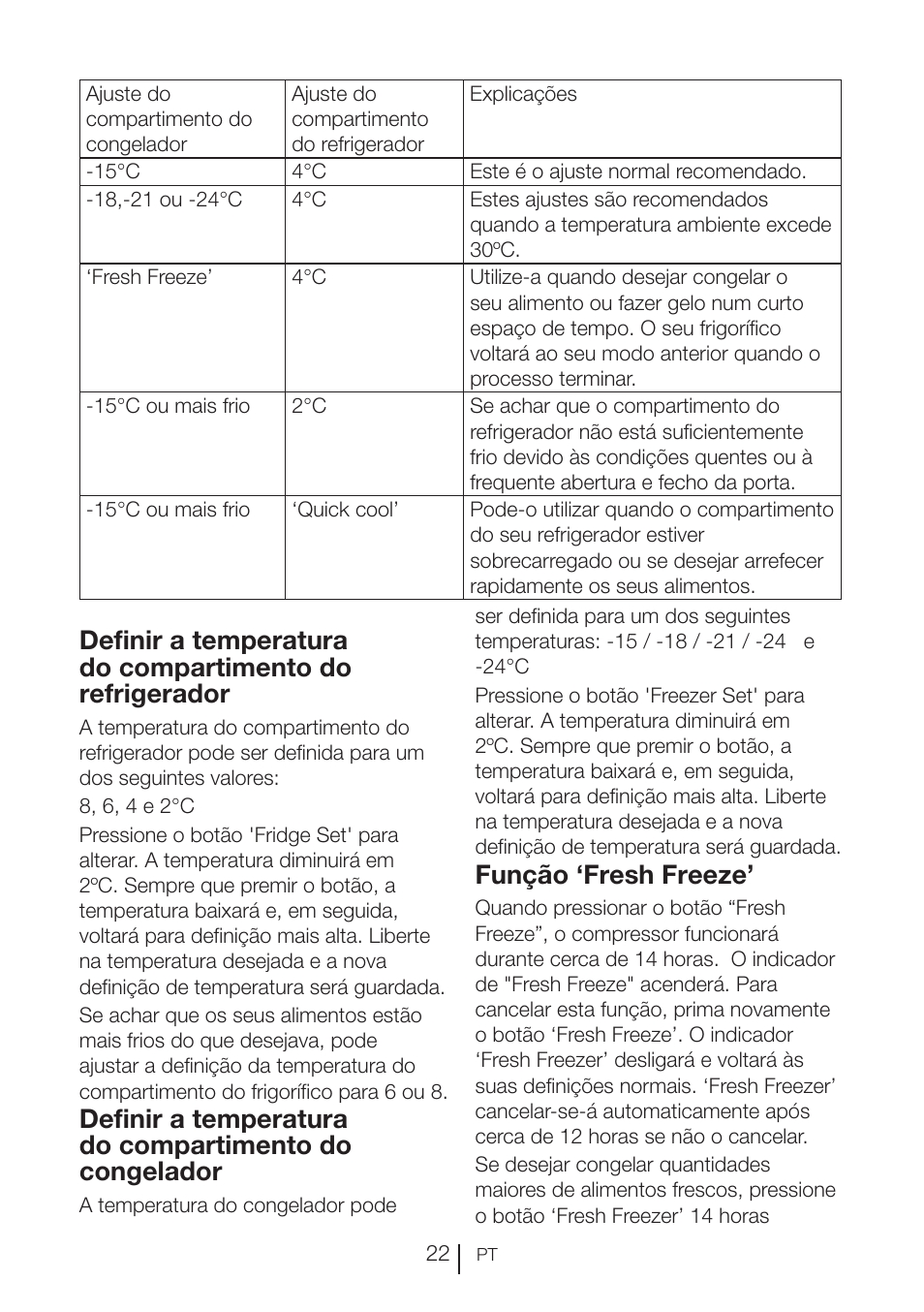 Função ‘fresh freeze | Blomberg KWD 9440 X A+ User Manual | Page 515 / 601