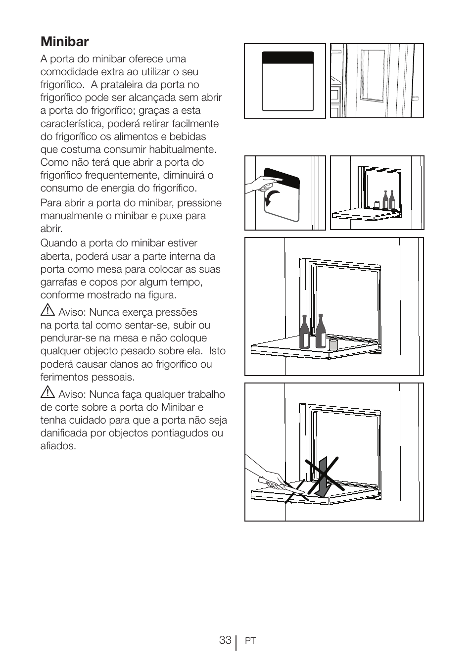 Minibar | Blomberg KWD 9440 X A+ User Manual | Page 526 / 601