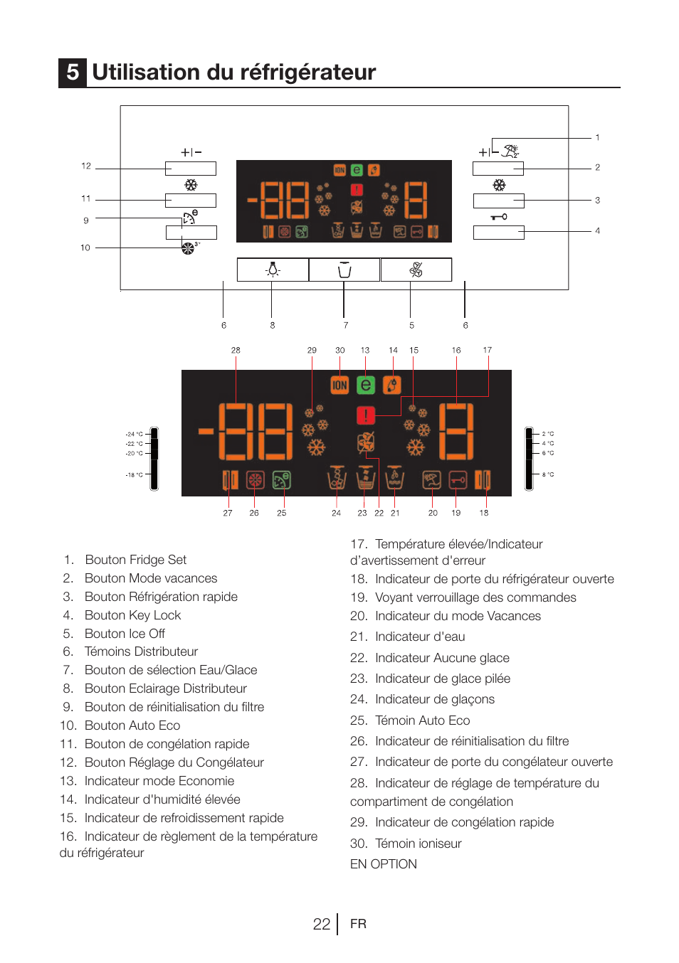 5utilisation du réfrigérateur | Blomberg KWD 9440 X A+ User Manual | Page 58 / 601