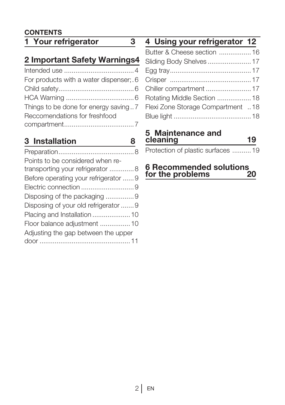 Blomberg KQD 1250 X A++ User Manual | Page 3 / 358