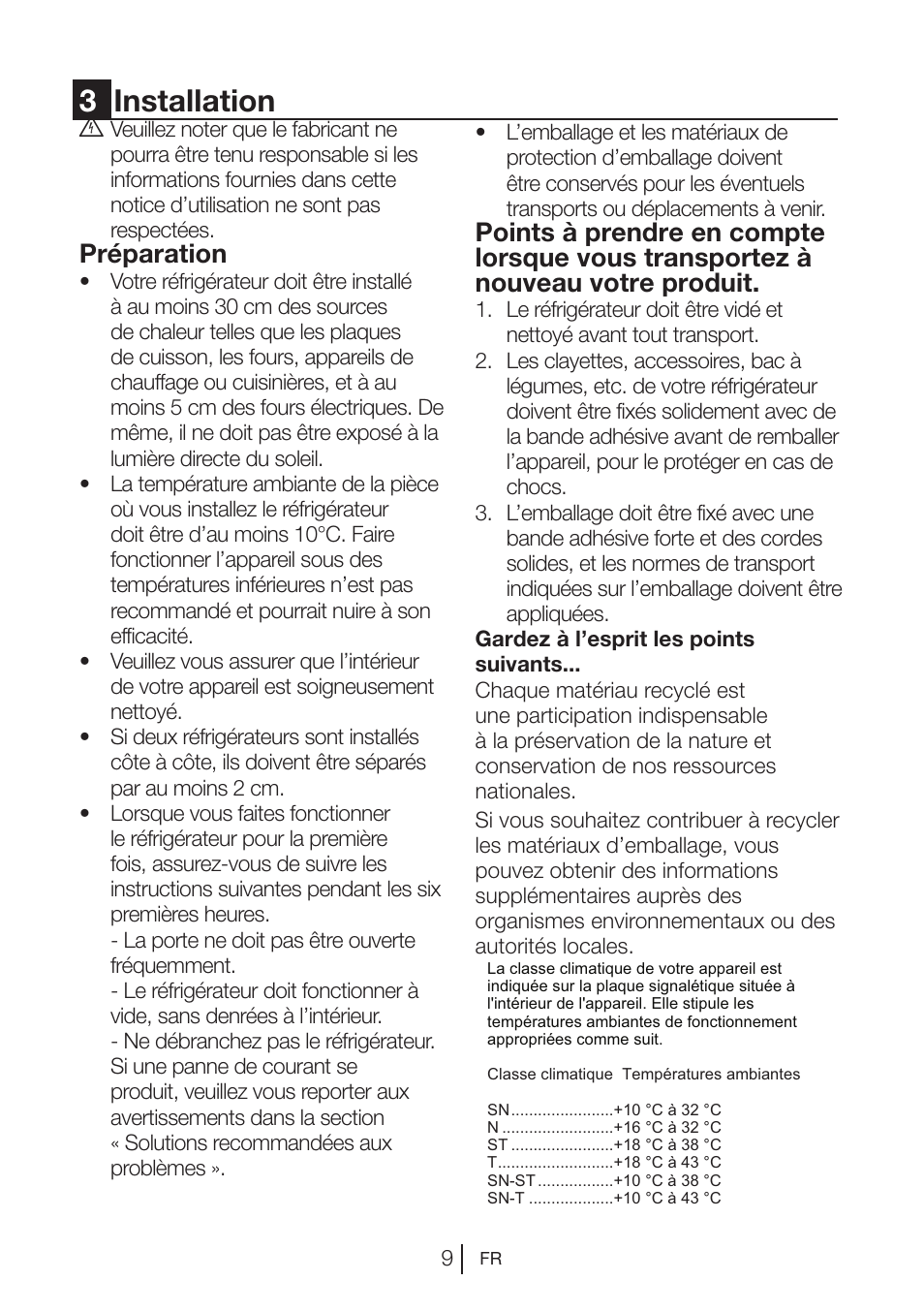 3installation, Préparation | Blomberg KQD 1250 X A++ User Manual | Page 56 / 358
