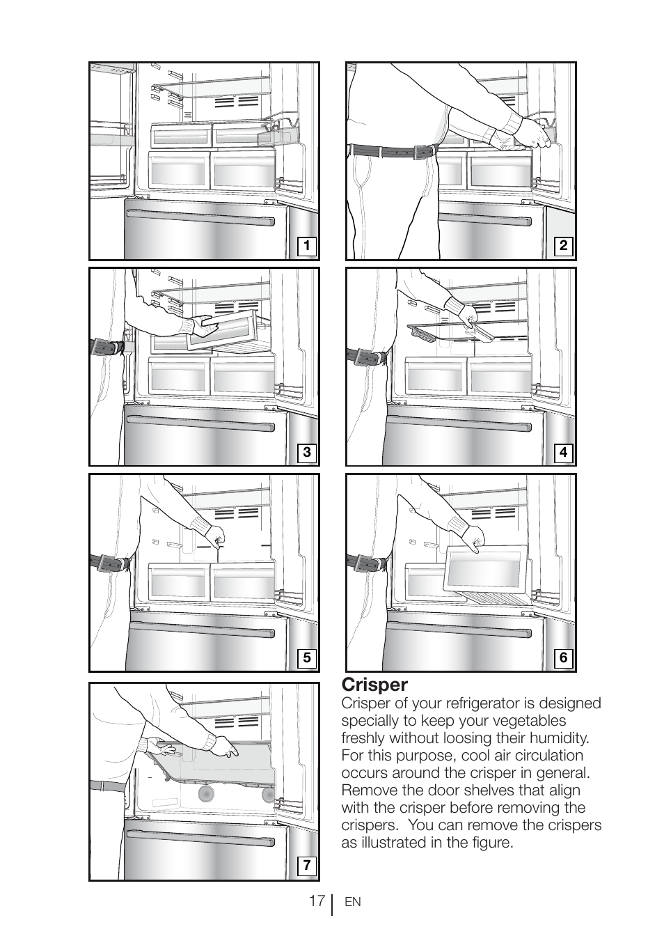 Crisper | Blomberg KFD 9950 X A+ User Manual | Page 18 / 372