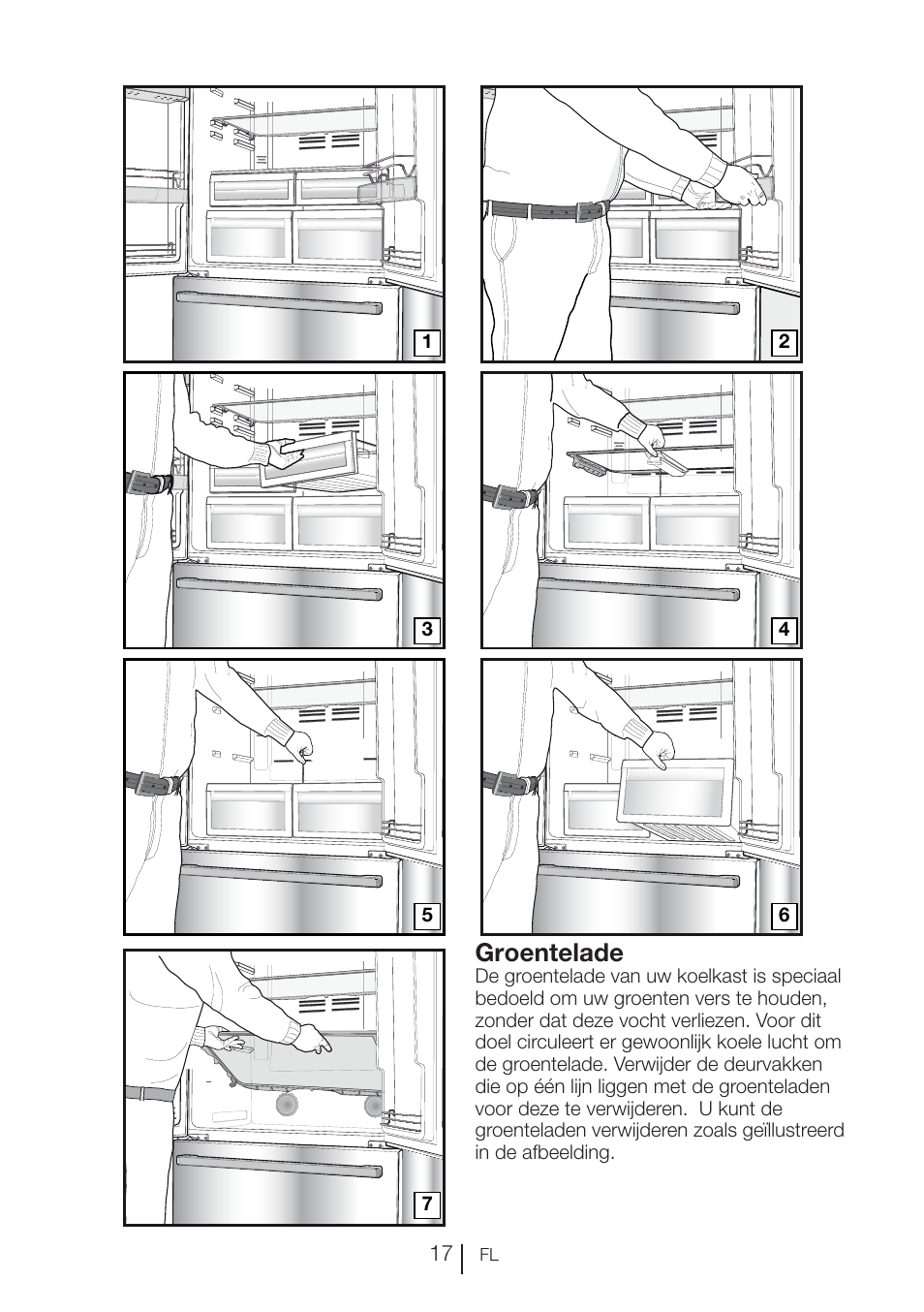 Groentelade | Blomberg KFD 9950 X A+ User Manual | Page 215 / 372