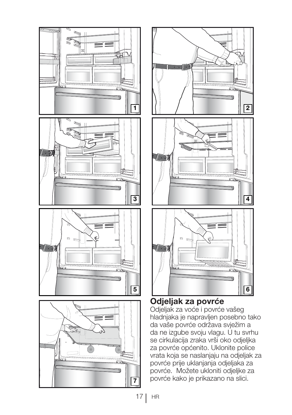 Odjeljak za povrće | Blomberg KFD 9950 X A+ User Manual | Page 265 / 372