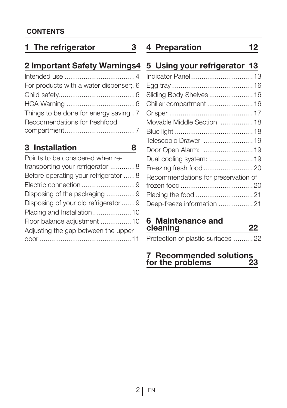 Blomberg KFD 9950 X A+ User Manual | Page 3 / 372