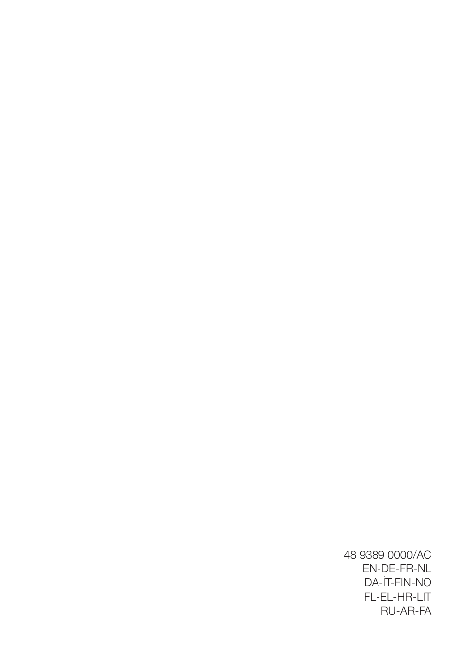 Blomberg KFD 9950 X A+ User Manual | Page 372 / 372