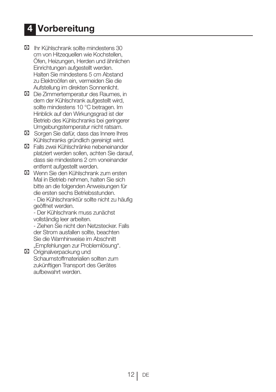 4vorbereitung | Blomberg KFD 9950 X A+ User Manual | Page 38 / 372