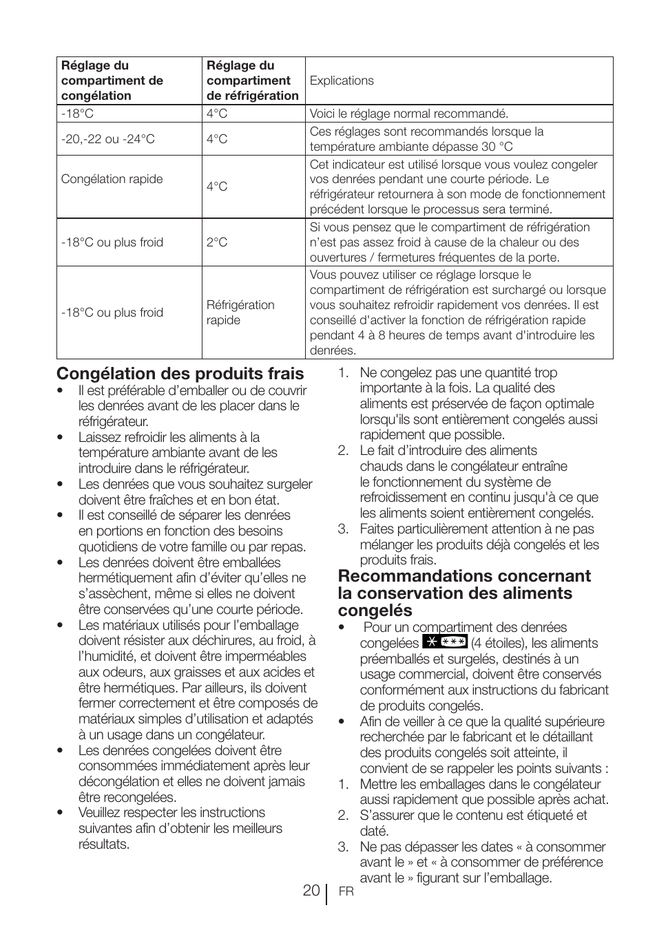 Congélation des produits frais | Blomberg KFD 9950 X A+ User Manual | Page 71 / 372