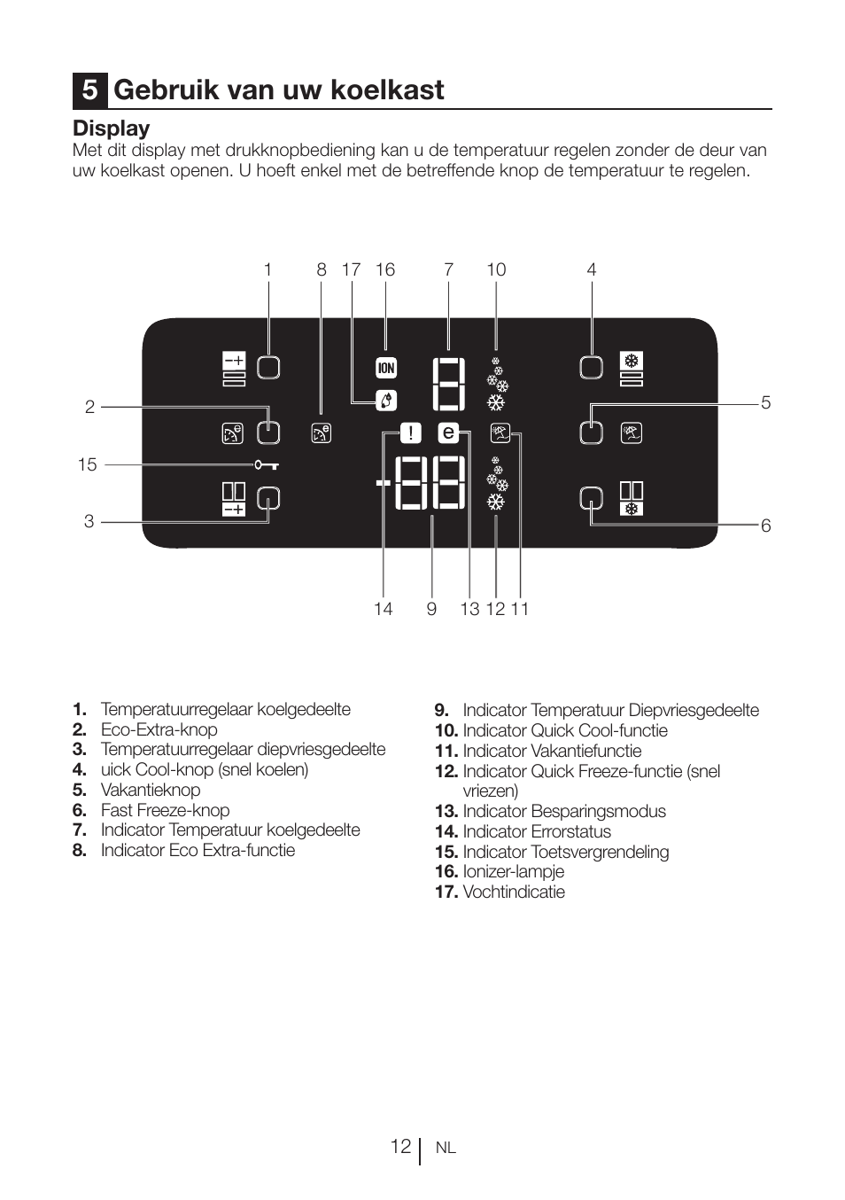 5gebruik van uw koelkast | Blomberg KFD 9950 X A+ User Manual | Page 88 / 372