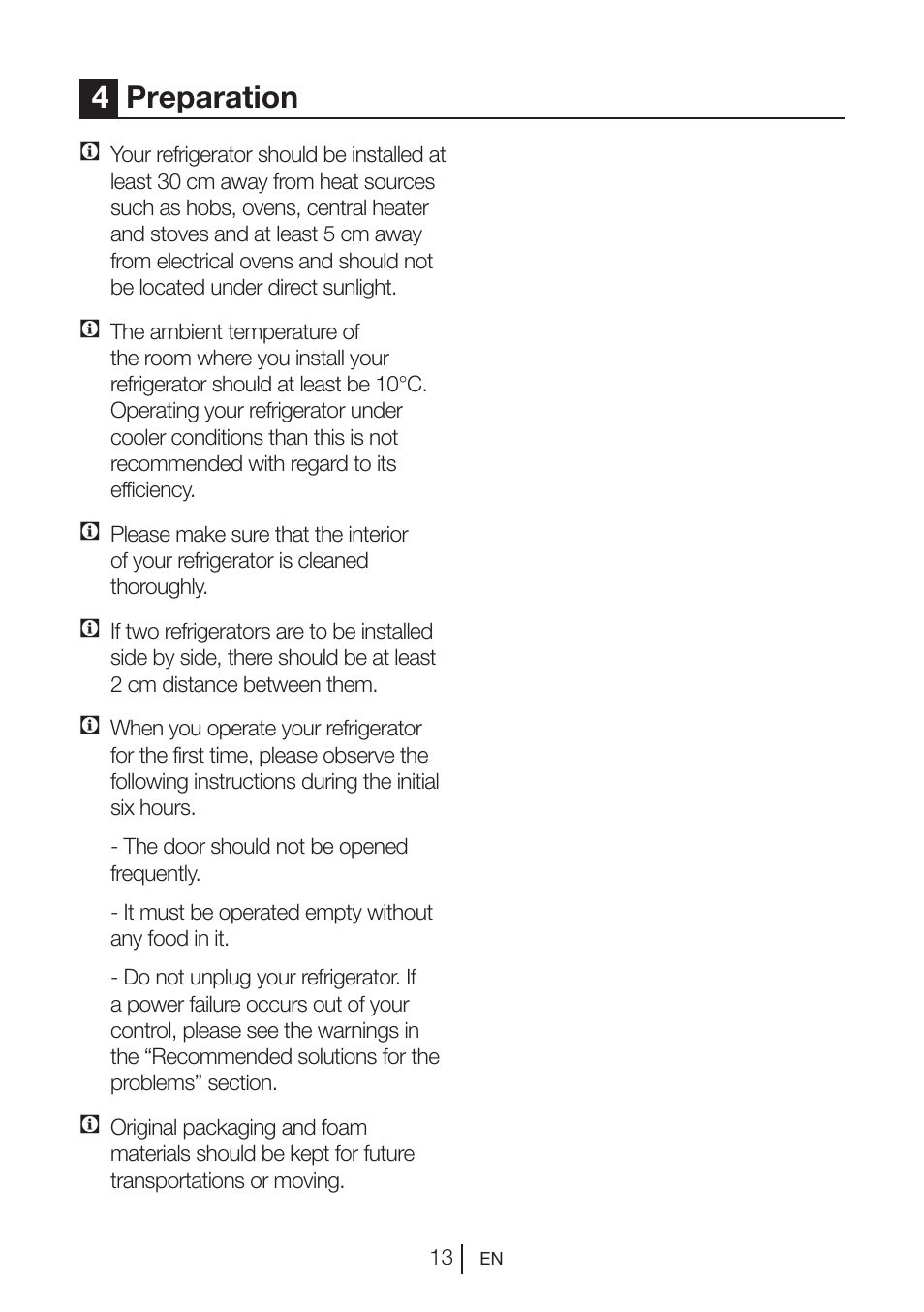 4preparation | Blomberg KWS 9220 X User Manual | Page 14 / 311