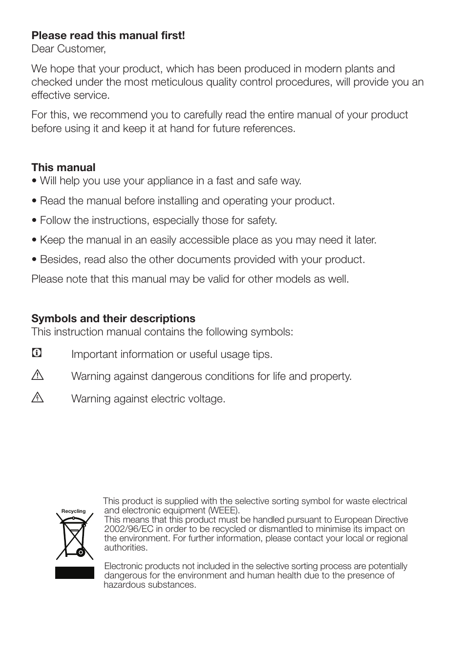 Blomberg KWS 9220 X User Manual | Page 2 / 311
