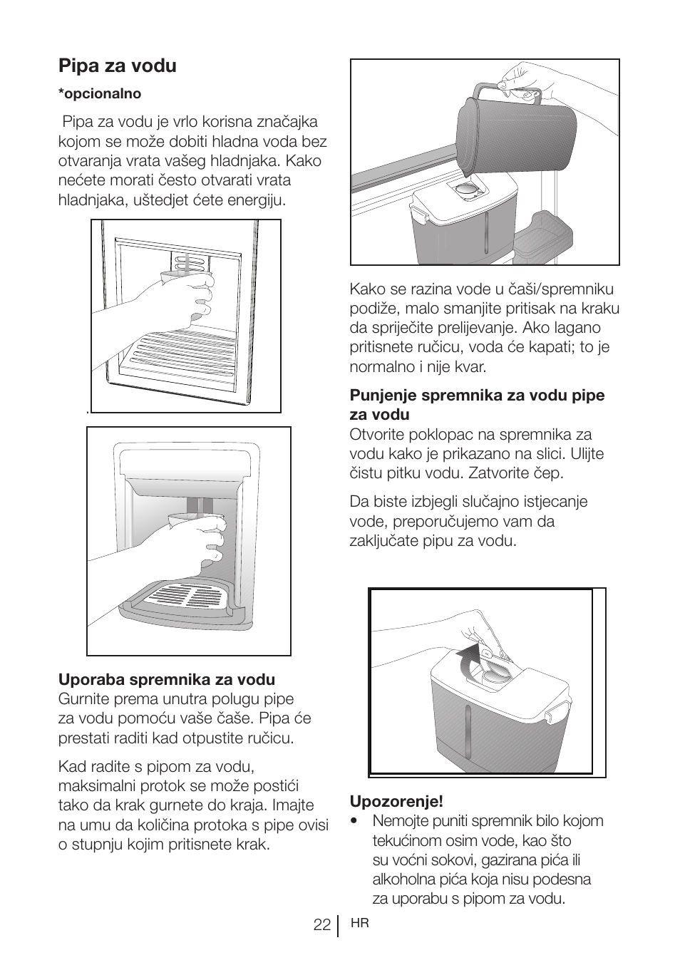 Pipa za vodu | Blomberg KWS 9220 X User Manual | Page 276 / 311