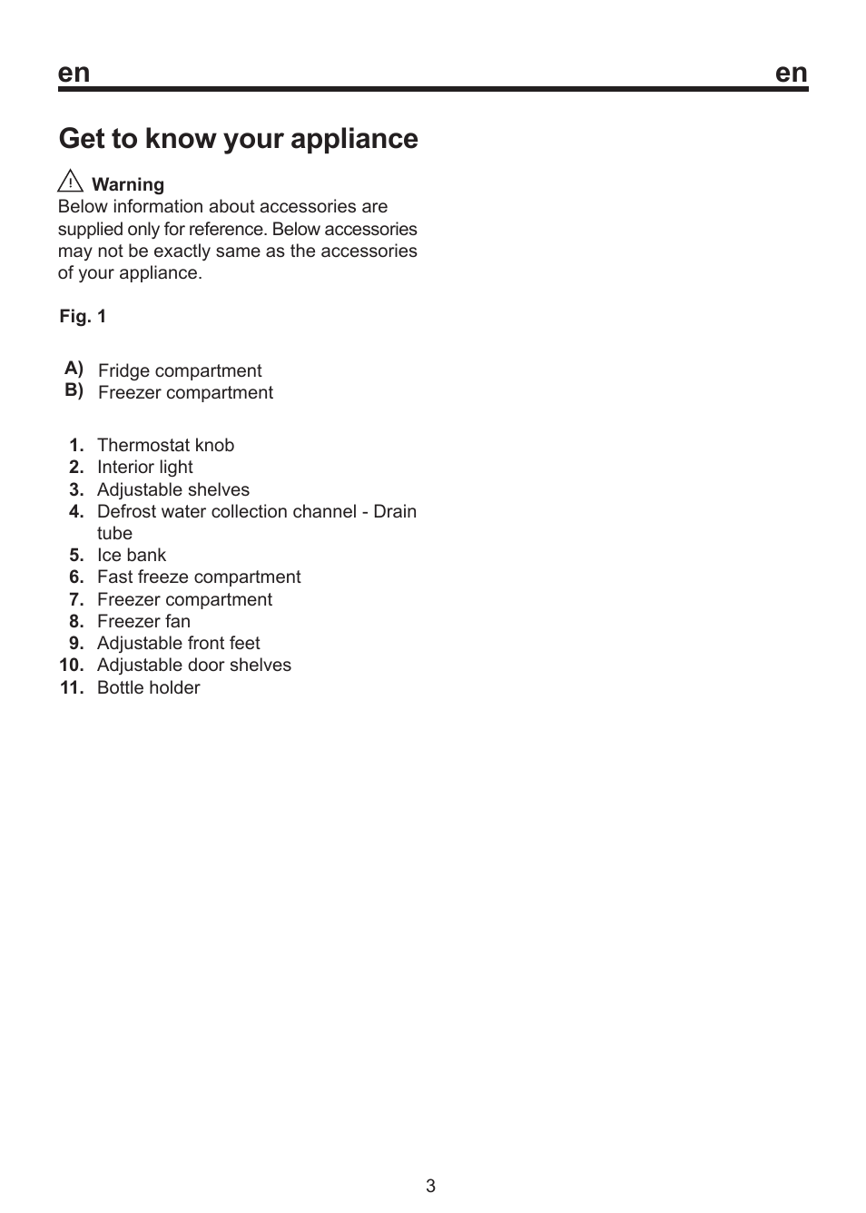 Get to know your appliance | Blomberg WKWD 1500 X - 1 User Manual | Page 18 / 60