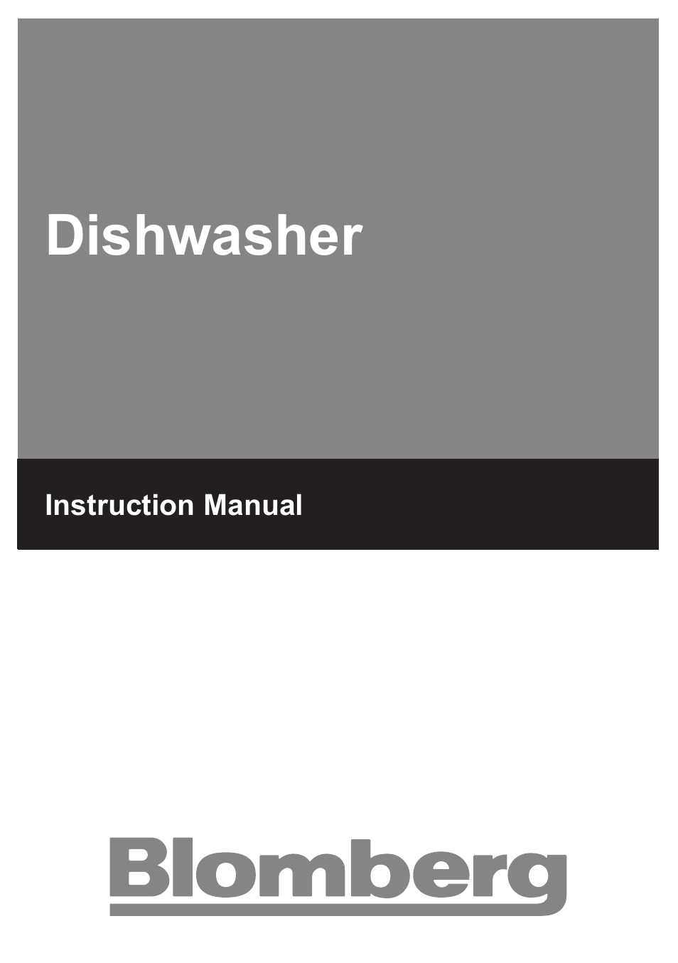 Blomberg GIN 9260 E User Manual | 33 pages