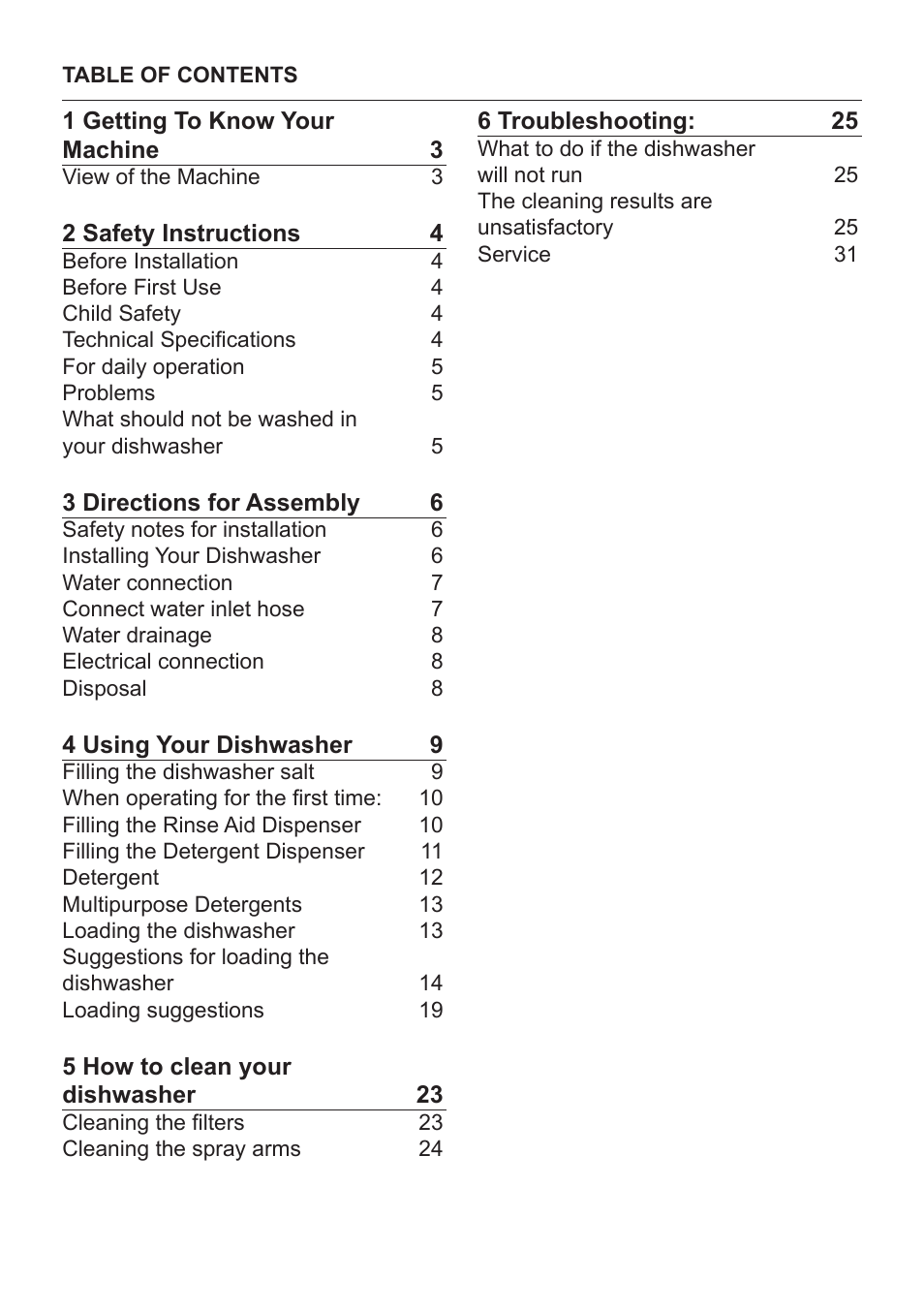 Blomberg GIN 9260 E User Manual | Page 3 / 33